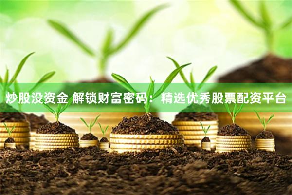 炒股没资金 解锁财富密码：精选优秀股票配资平台