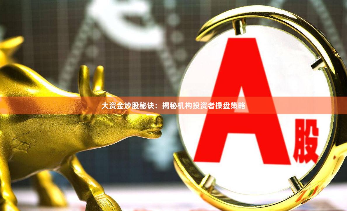 大资金炒股秘诀：揭秘机构投资者操盘策略