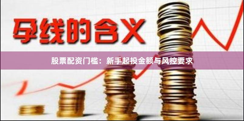 股票配资门槛：新手起投金额与风控要求