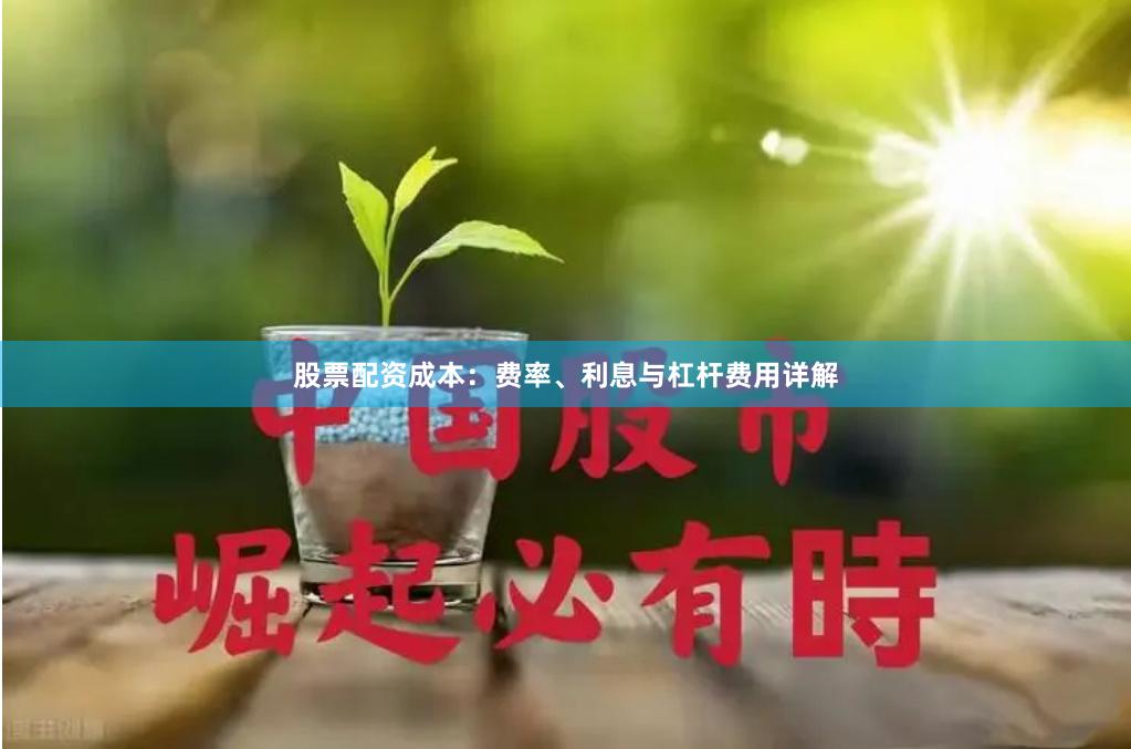 股票配资成本:费率、利息与杠杆费用详解